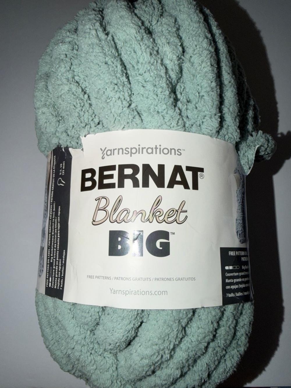 Bernat blanket yarn